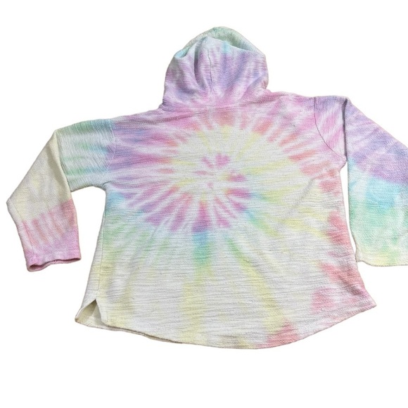 DREAMSICLE soft tie-Dye hooded large sweatshirt - Picture 3 of 15
